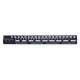 Guntec USA 16.5" Ultra Lightweight Thin M-LOK System Free Floating Handguard w/ Monolithic Top Rail Anodized Black