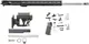 Luth-AR 24 in Bull Rifle kit minus Lower Receiver w/coll. Stock M-LOK Black Carbine