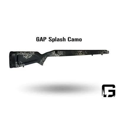 Eagle Long Action Right Hand Rifle Stock Gap Splash Camo