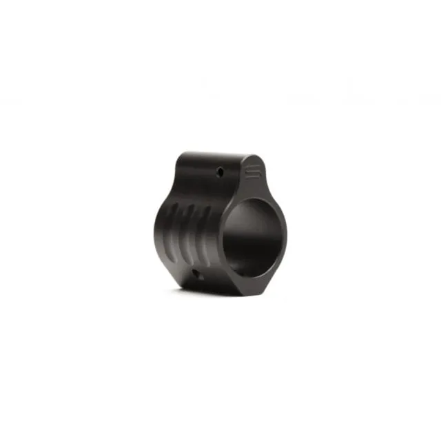 SLR GB7 .750 Non-Adjustable Micro Low Profile Gas Block w/.450 in. Set Screw Spacing Black