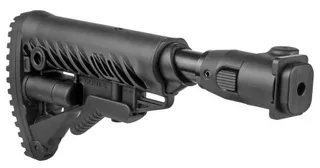 FAB Defense M4 Folding Collapsible Buttstock w/ Shock Absorber for Zastava M70 B1 B3 / M77 B1 Black