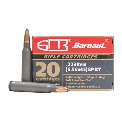 Polycoated 223 Remington 62gr Soft Point 500/Case