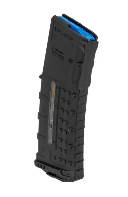 Leapers UTG 2.23/5.56 30 Round Magazine w/ Window, Black