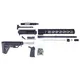 Guntec USA AR-15 Complete 5.56 Upper Receiver w/o Lower Parts Kit N.3 15in Air-Lok M-LOK Handguard MLS Gen 2 Stock Assembly Carbine Length .750 Gas