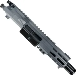 ABC RIFLE COMPANY AR .40 S&W Billet Pistol 4in Barrel Custom M-LOK Handguard Complete Upper Receiver w/BCG And Charging Handle Tungsten