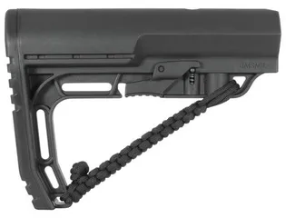 Mission First Tactical Battlelink Minimalist Stock Milspec With NRAT Strap Black