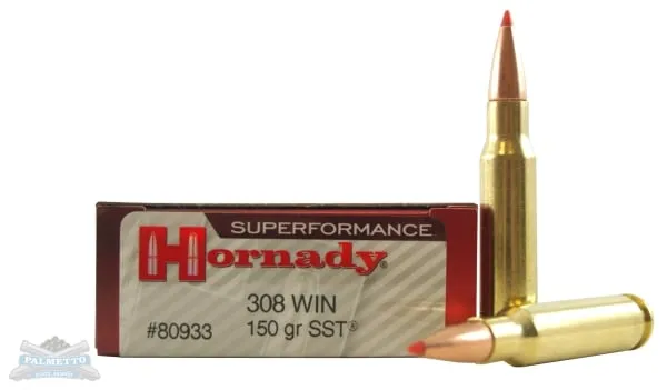 Hornady 308 Win 150gr SST Superformance Ammunition 20rds