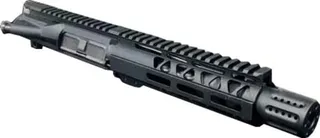 Moriarti Upper Receiver Stripped AR-15 .300 Blackout 10.5 inch Barrel Medium Profile Pistol Length 1x7 Twist 5/8X24 Thread M-LOK Handguard Mini Shroud