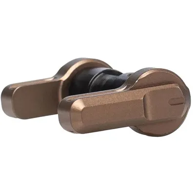 Pro Ambidextrous Safety Selector For AR-15 Kodiak Brown