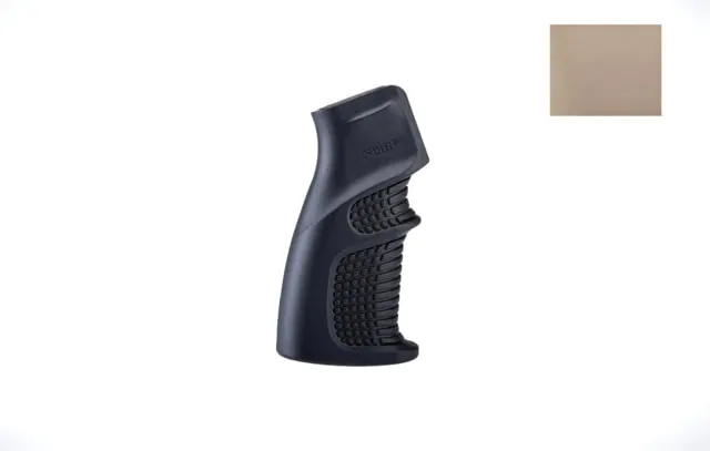 DLG Tactical AR Ergonomic Grip Hard Shell Tan