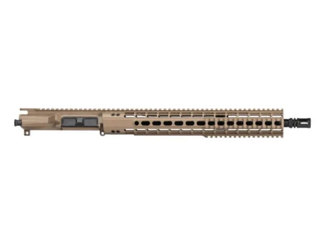 Aero Precision M4E1-E EQ15 Complete Upper 5.56 x 45 16inch HBAR Mid Length 1-7 Twist 1/2 x 28 Thread Cerakote FDE