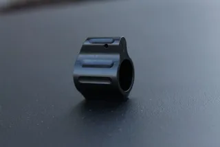 V Seven Titanium .625 Gas Block Pin On Ionbond Black