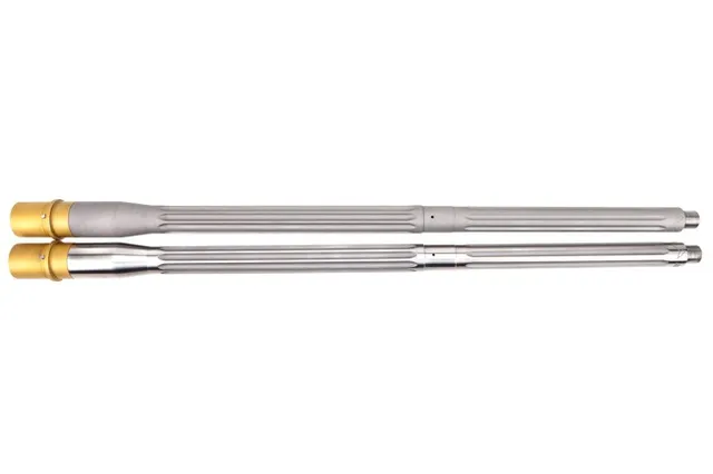 Rainier Arms UltraMatch .308 Rifle Gas .875 Gas Block Fully Fluted TiN Extension Barrel - 22"
