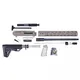 Guntec USA AR Complete .308 Upper Receiver w/o Lower Parts Kit N.5 15in M-LOK Handguard .308 Gen 2 M.L.S. Stock Assembly Mid-Length .750 Gas Block