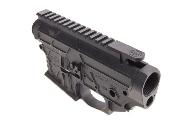JL Billet Skeletor AR15 Light Weight Matched Set - Black