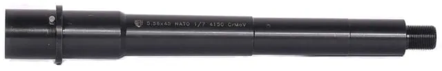 Andro Corp Industries Barrel 5.56 NATO 8 inch Medium Contour Pistol 1-7 Twist 1/2x28 Thread Black
