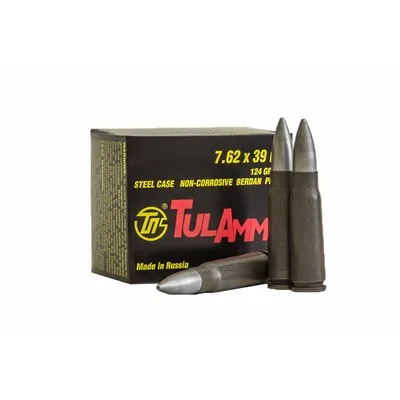 7.62x39mm 122gr Full Metal Jacket Bi-Metal 1,000/Case