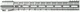 Aero Precision AR15 ATLAS S-ONE M-LOK Handguard - Uncoated 15in Raw - Aluminum