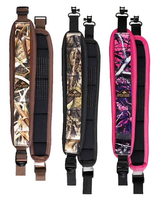 Butler Creek Comfort Stretch Adjustable Firearm Sling w/ Quick Detach Swivels, Muddy Girl