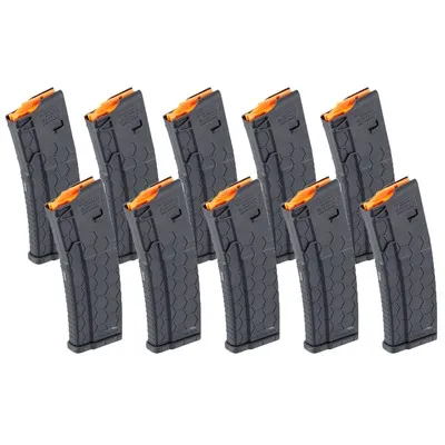 AR-15 Magazine 30rd Gray 10 Pack