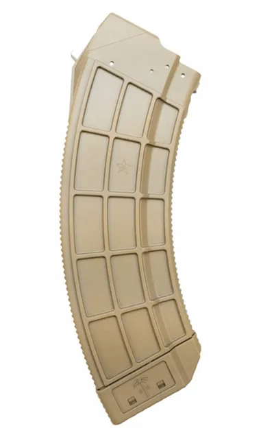 Century Arms US Palm AK30 7.62x39mm 30rd Magazine, FDE