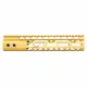 Guntec USA Air Lite M-LOK Free Floating Handguard w/Monolithic Top Rail 10in Gold