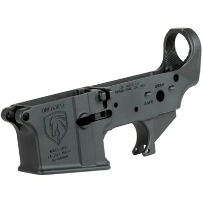 Oh-15 Multi-Caliber Stripped Lower Receiver For AR-15 Black
