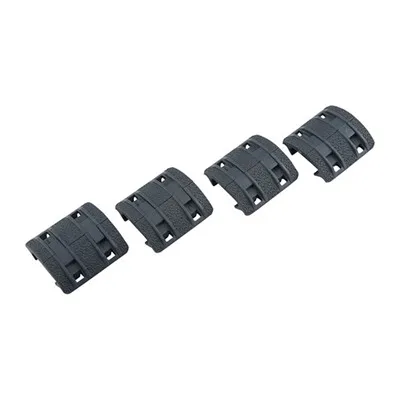XTM Enhanced Rail Panel Picatinny Polymer 1.5" Gray 4/Pk