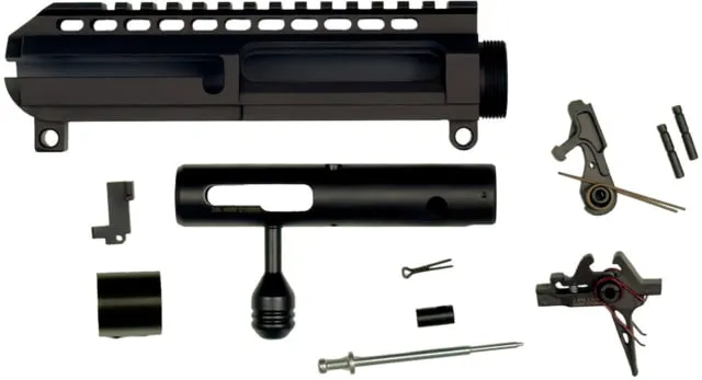 Dark Storm Industries DS-15 Bolt Action 5.56x45mm NATO 16in Upper Kit w/No Barrel or Handguard /Includes Gas Blocker 1-7 Twist Anodized Black