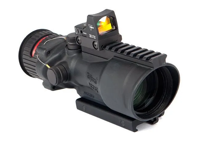 Trijicon ACOG 6x48 Machine Gun Optic and 6.5 MOA RMR Sight
