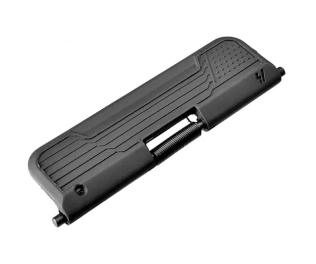 Strike Industries .223 AR Enhanced Ultimate Dust Cover, Black, Flag SI-AR-UDC-E-FLAG-223-BK