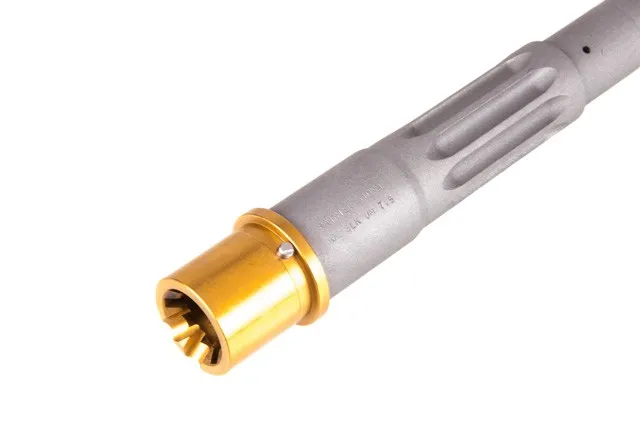 Rainier Arms Ultramatch MOD2 300 Blackout .800 Gas Block TiN Extension- 16 Satin