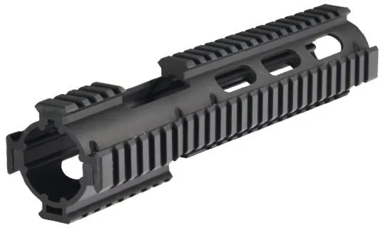 UTG Pro AR-15 Extended Carbine Length Drop-in Quad Rail Picatinny Black