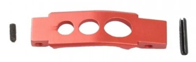Guntec USA AR-15 Enhanced Trigger Guard Anodized Red