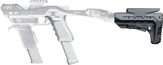 Recover Tactical SBX AR Compact Buttstock P-IX & 20/20X Compatible Black