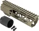 TRYBE Defense Magnesium Alloy Go Fast Ultra Lightweight Handguard Full Top Rail M-LOK FDE 7in