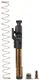 Q Honey Badger Upgrade Kit Two-Piece BCG Updated Buffer Spring Spring Plate End Cap Screw Heat Treat Gold/Black