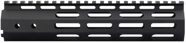 JE Machine Tech 9 in MLOK Free Float Handguard w/ Barrel Nut Black 9 in