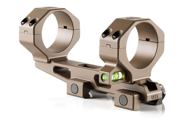 RPM - Bravo 34mm cantilever mount, (1.50") with bubble level, FDE