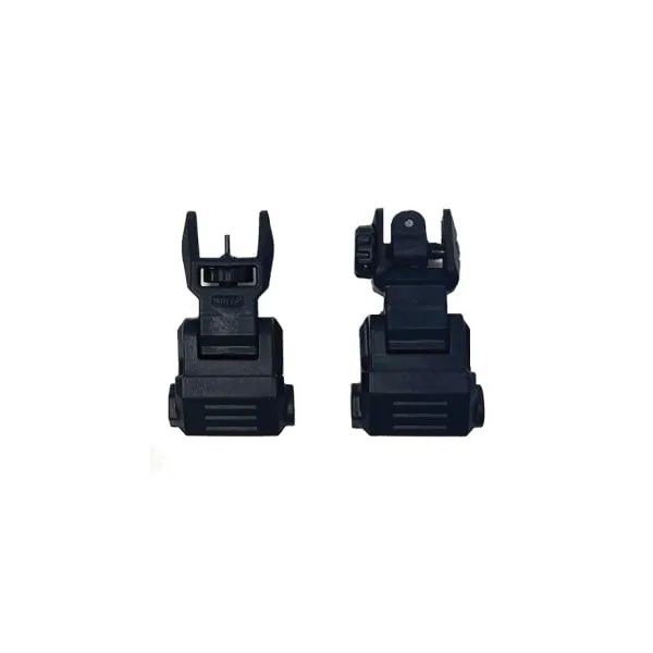 NcStar Sight Set Front/Rear Flip Up, Black