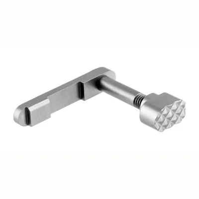 Titanium AR-15 Magazine Release Ti Raw Diamonds