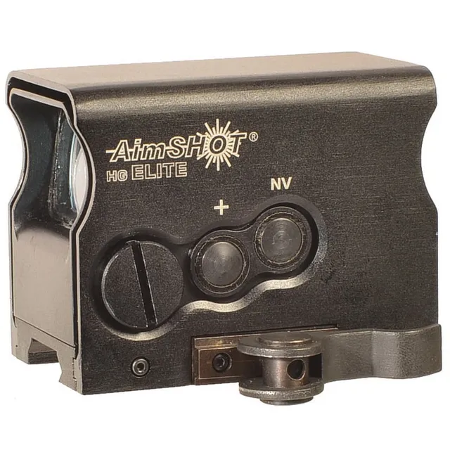Aim Shot HG Elite 1x34mm Reflex Sight, 65 MOA Circle/2 MOA Green Dot