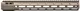 Aero Precision Mod 4 AR Handguard 15in Kodiak Brown