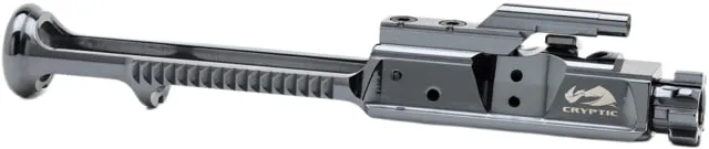 Cryptic AR15/M16/M4 6.8SPC/224 Valkyrie/338 Spectre Low Mass Steel Bolt Carrier Group Mystic Midnight