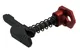 UTG Pro AR15 Ambidextrous Extended Magazine Release Red