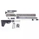 Guntec USA AR-15 Complete 5.56 Upper Receiver w/o Lower Parts Kit N.4 15in Air-Lok M-LOK Handguard MLS Gen 2 Stock Assembly Carbine Length .750 Gas