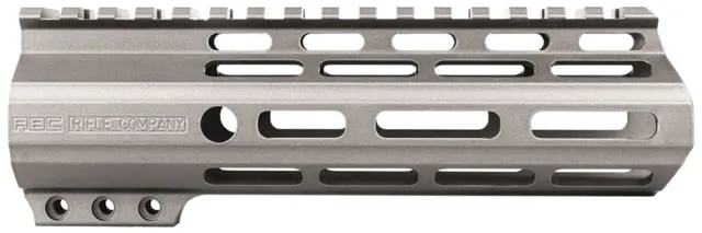 ABC RIFLE COMPANY Custom Ultra Slim AR-15 M-LOK Handguard 7in Cerakote Tungsten