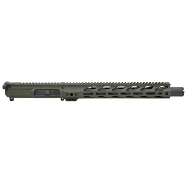 STNGR AR-15 5.56 NATO 11.5in M-LOK Complete Upper w/13.5in VYPR Handguard BCG & CH OD Green Cerakote