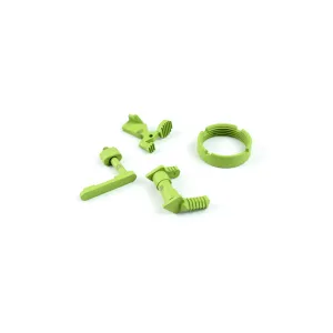 Dirty Bird AR-15 Lower Accent Parts Kit - Zombie Green