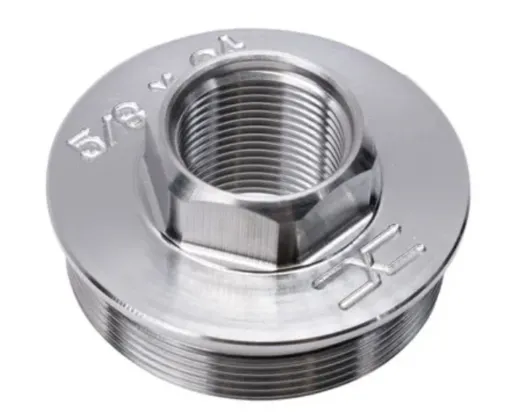 Faxon Titanium Direct Thread to Hub Adapter - 5/8x24